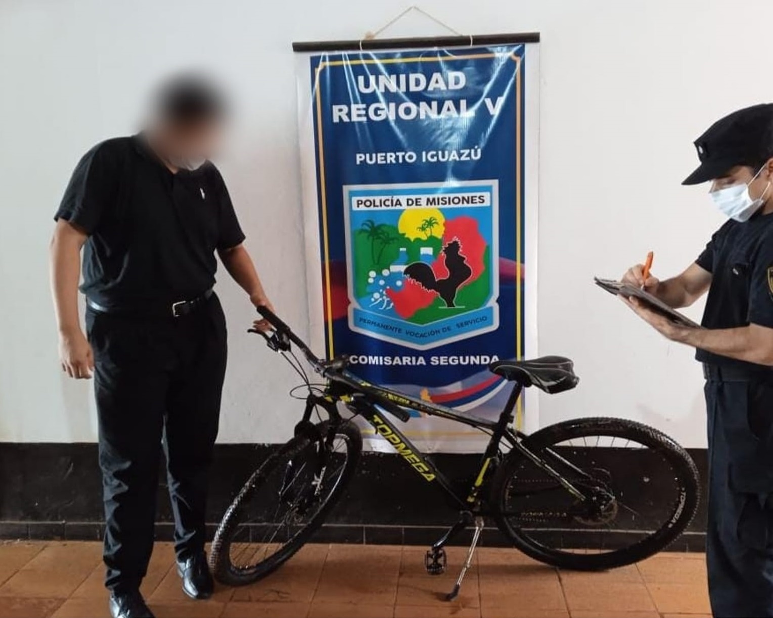 Recuperaron una bicicleta robada que había sido comercializada