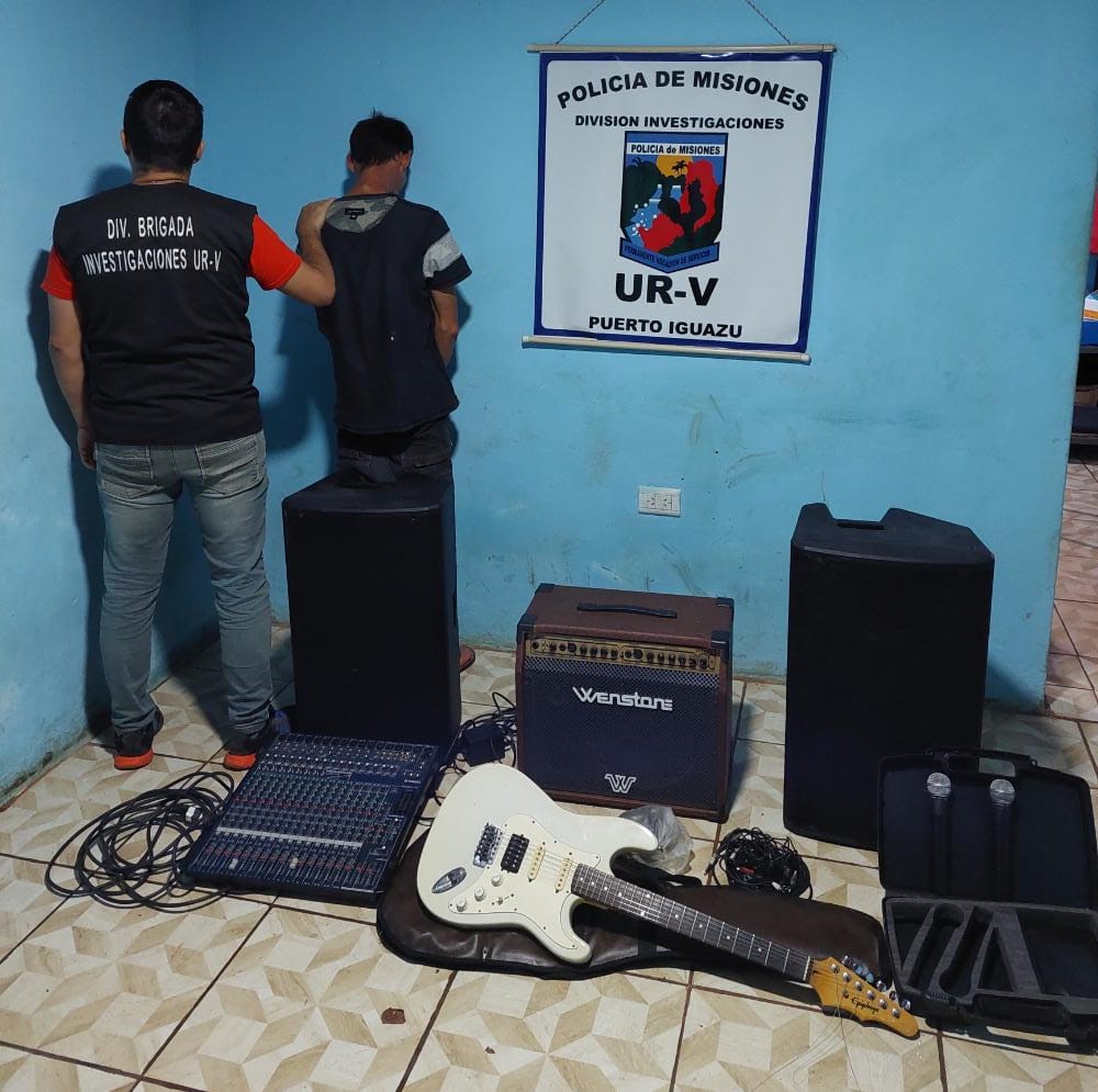 Arrestaron al presunto autor del robo a una iglesia