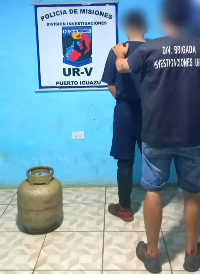 Capturaron a un joven que fue filmado cuando robaba en una vivienda en Puerto Iguazú