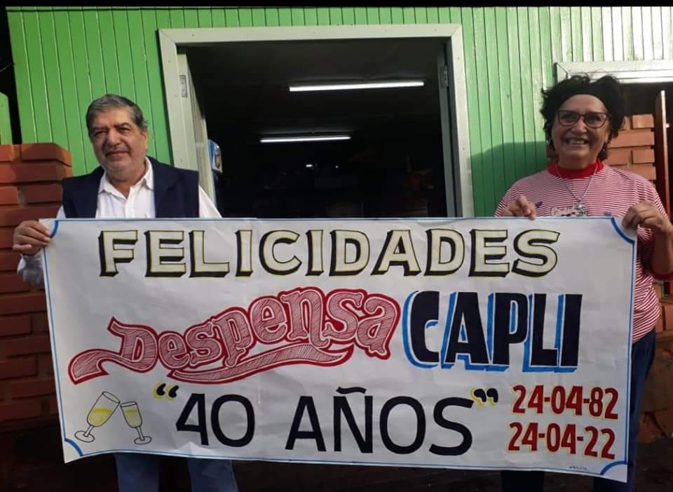 Despensa Capli hace 40 años fomentando el vecino a vecino en Villa Tacuara