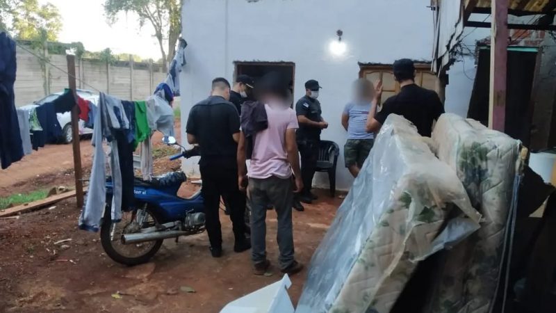 Cayó una pareja por el robo de muebles y electrodomésticos de una casa en Puerto Iguazú