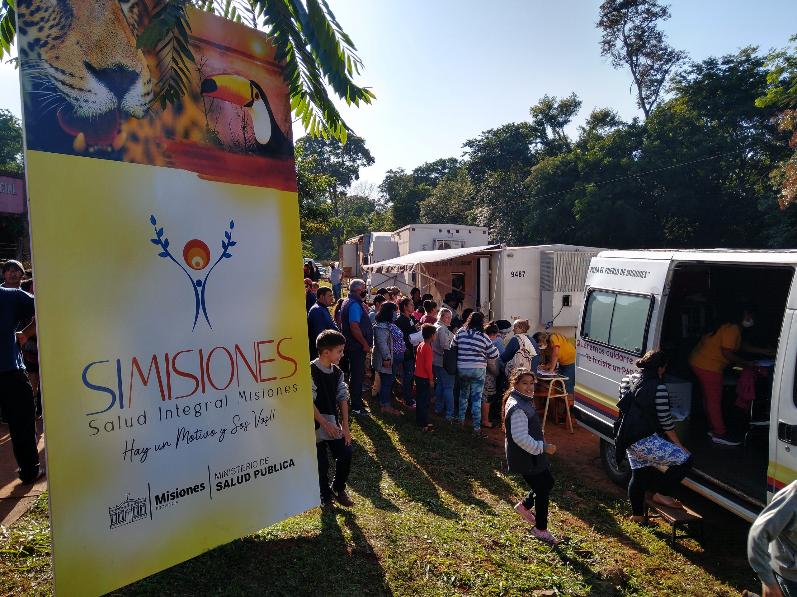 Los consultorios móviles de Salud Pública iniciaron el programa SIMisiones en Iguazú