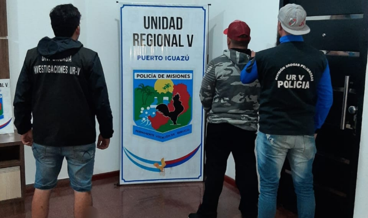 Desarticularon un “Kiosco” narco en Puerto Iguazú y detuvieron a un hombre