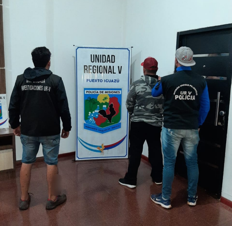 Desarticularon un “Kiosco” narco en Puerto Iguazú y detuvieron a un hombre