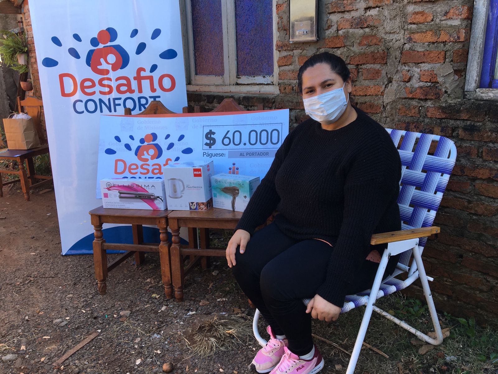 Iplyc Desafío confort entregó un nuevo premio en Posadas