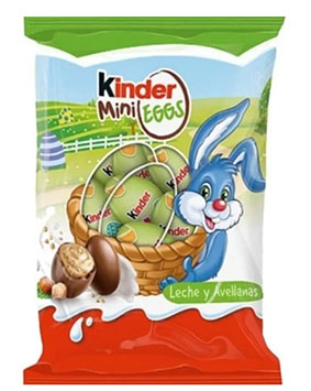 Retiran del mercado a los Mini Eggs de Kinder chocolate