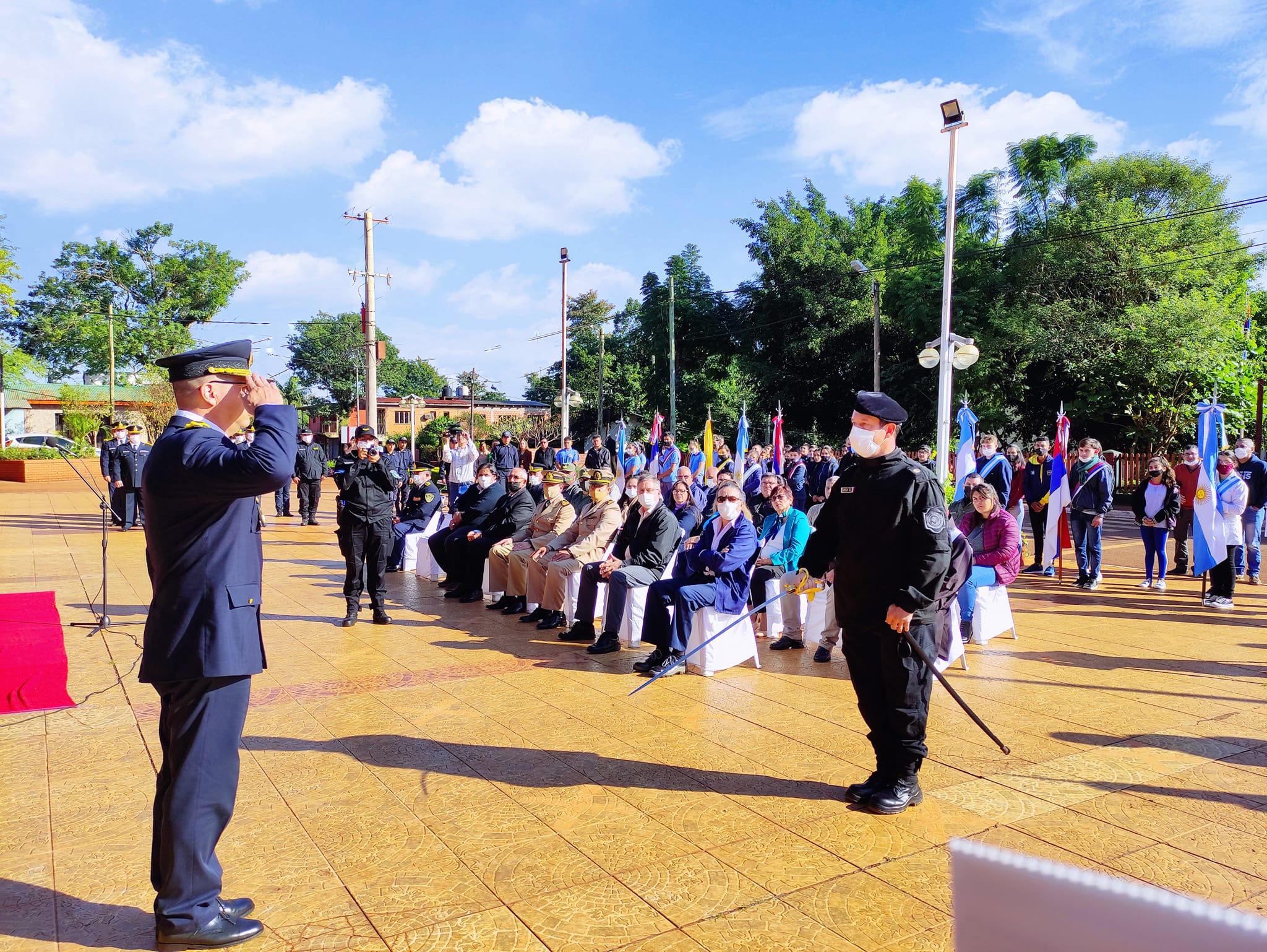 Emotivo Acto por el 166 Aniversario de la Creación de Policía de la Provincia de Misiones