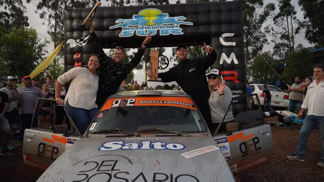 La dupla Lucas y Alejandro Ritter los dueños de la primera fecha del Rally Provincial