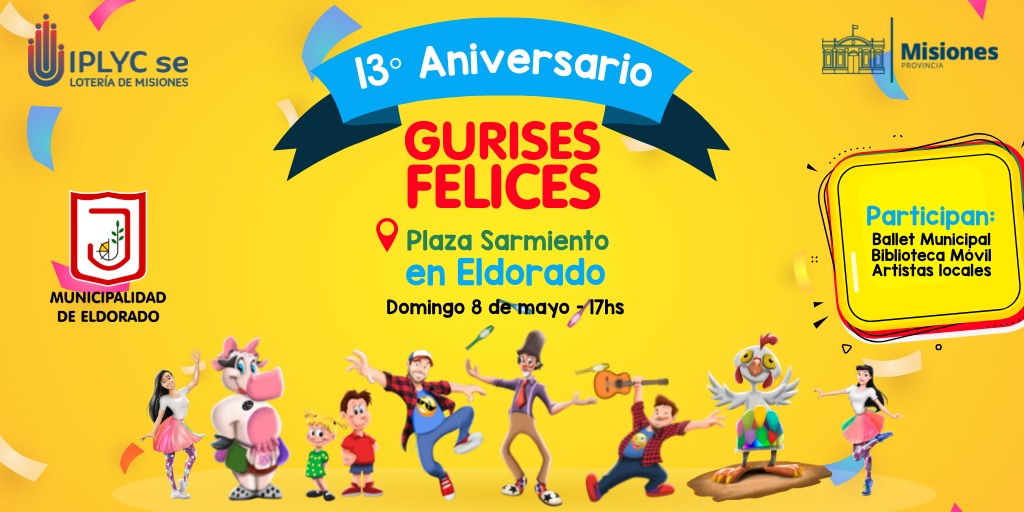 Este domingo, “Gurises” festejará su aniversario en Eldorado