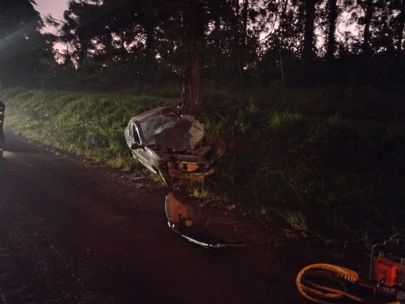 Falleció un hombre en un accidente sobre la Ruta Nacional 12