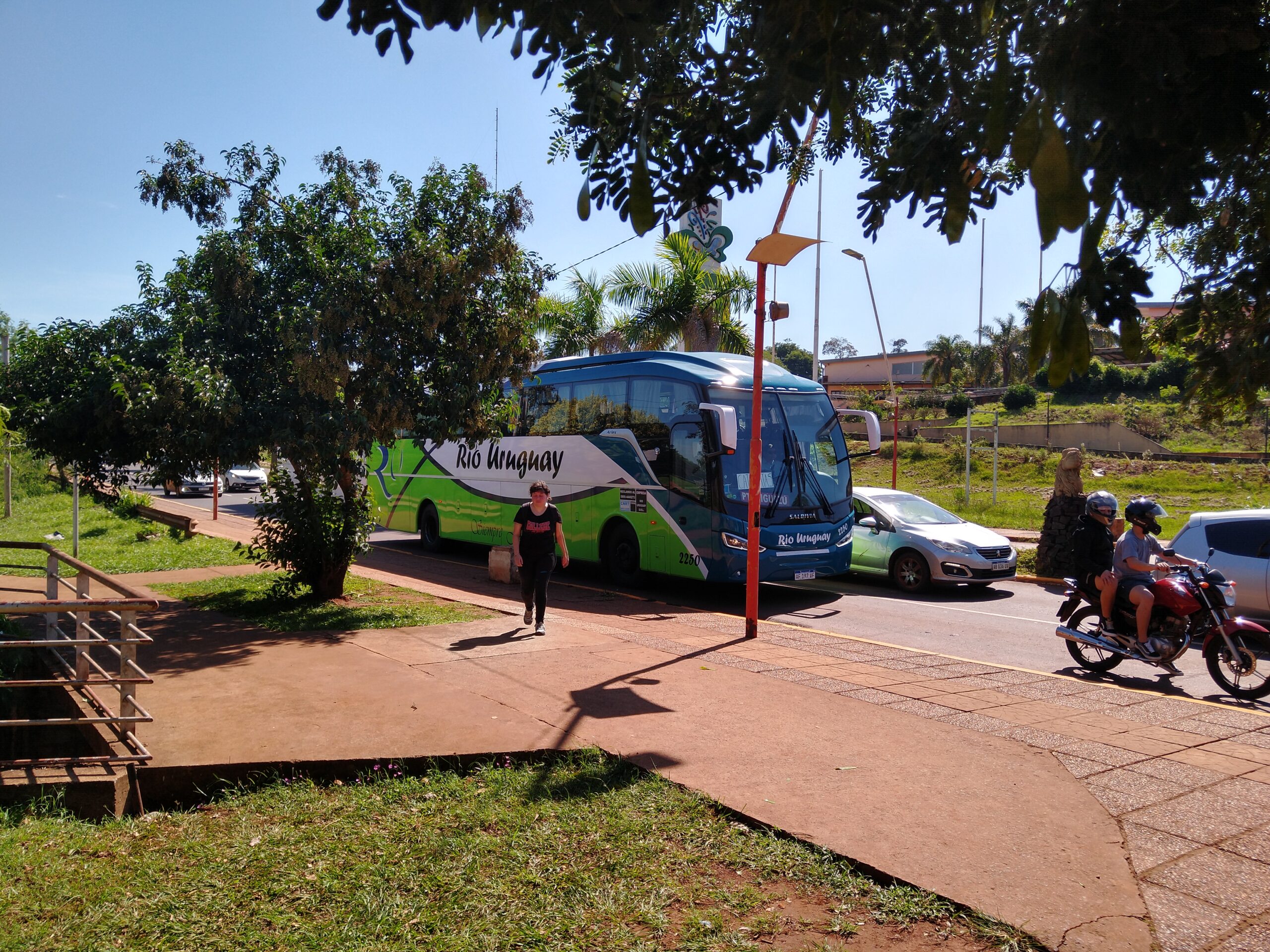 Los servicios especiales de transporte público funcionan con normalidad en Iguazú