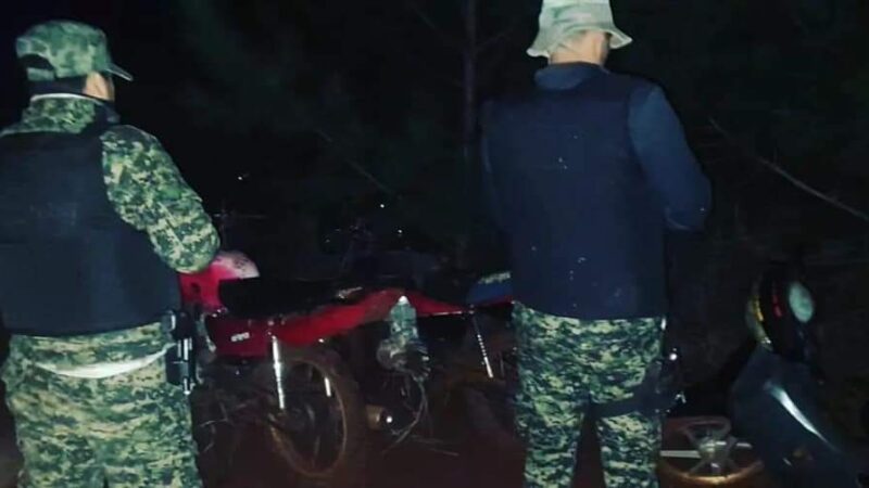 Secuestraron tres motos de presuntos cazadores furtivos y detuvieron a un hombre