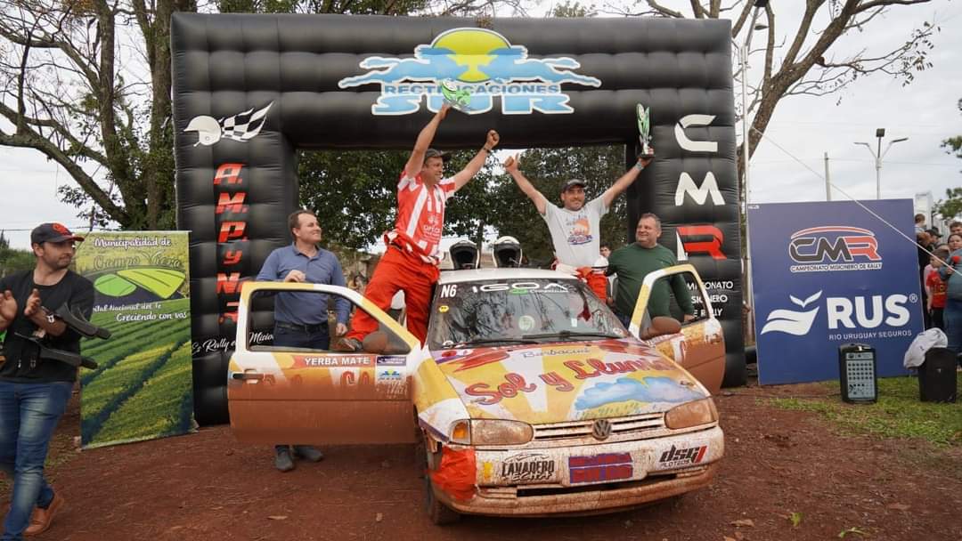 El binomio Jonathan Neese-Luis Garcia se llevó el rally de Campo Viera