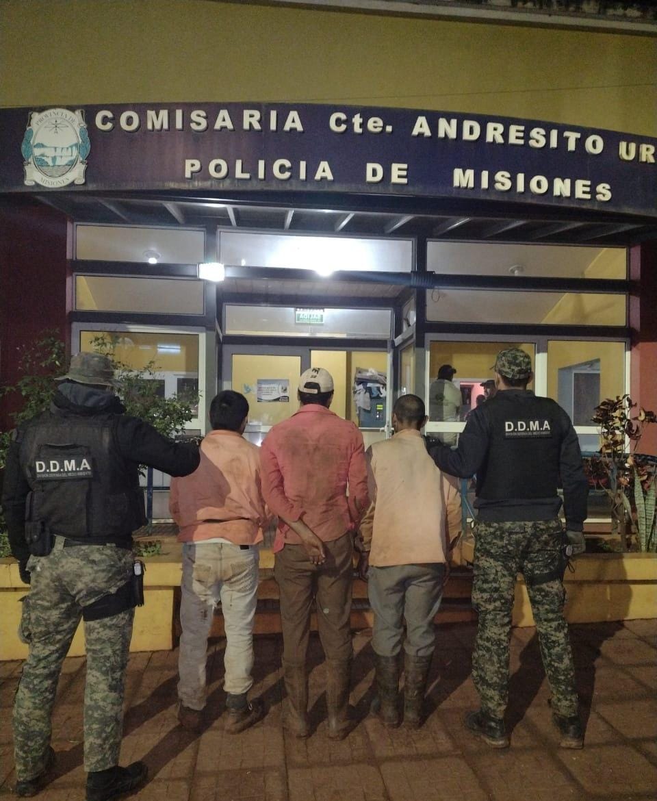 Golpe a la caza furtiva: hay tres hombres detenidos y armas secuestradas