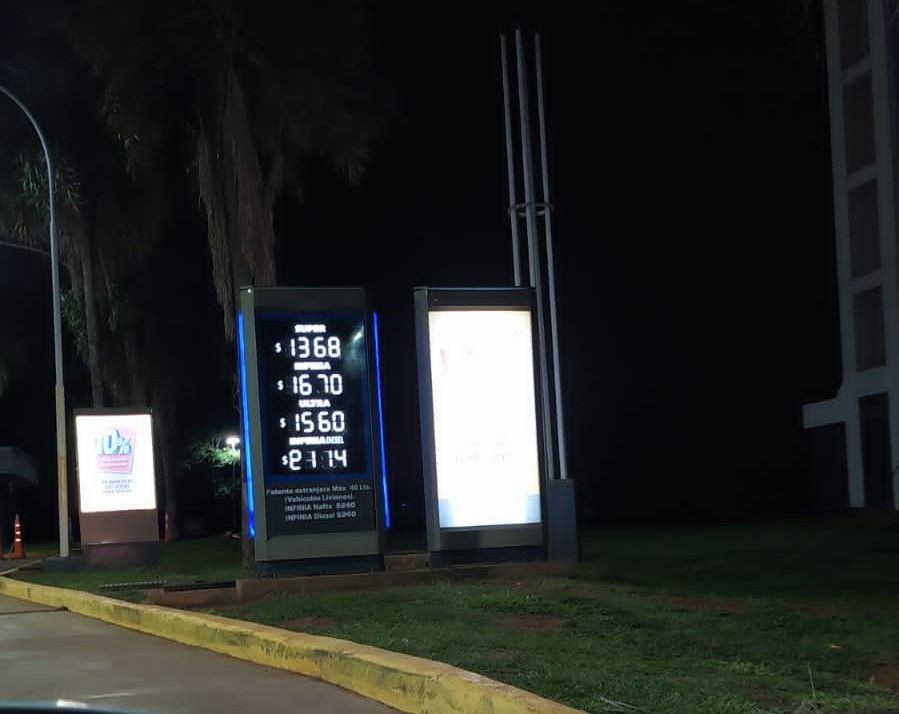 El gasoil subió hasta 20% y pasó la barrera de los $200