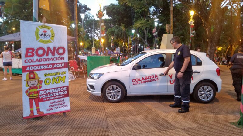 Ultimas horas para colaborar con los bomberos y ganar el 0Km