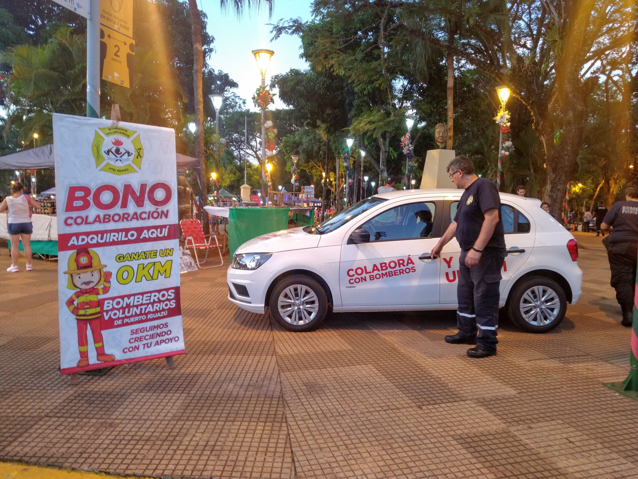 Ultimas horas para colaborar con los bomberos y ganar el 0Km