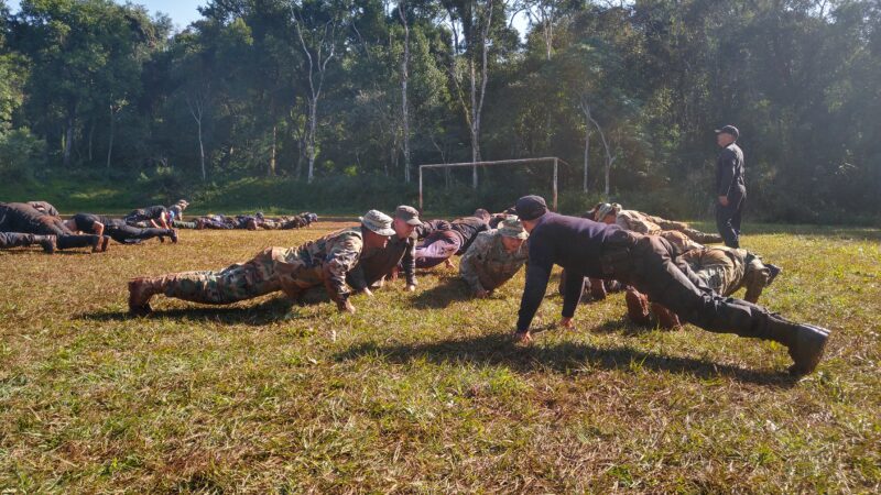 Fuerzas provinciales y Federales llevan adelante curso intensivo de tácticas de defensa