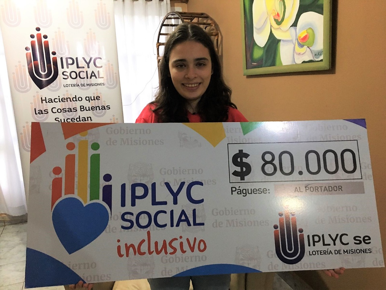 Tiene autismo y utilizará el premio del Iplyc social para seguir estudiando
