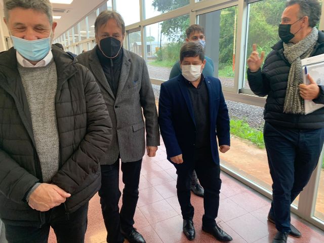 INMET: Recorrida y traspaso de obra a la provincia 