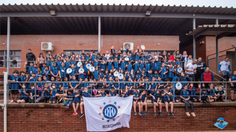 Niños de Iguazú compartieron una jornada con los jugadores del Inter de Milan