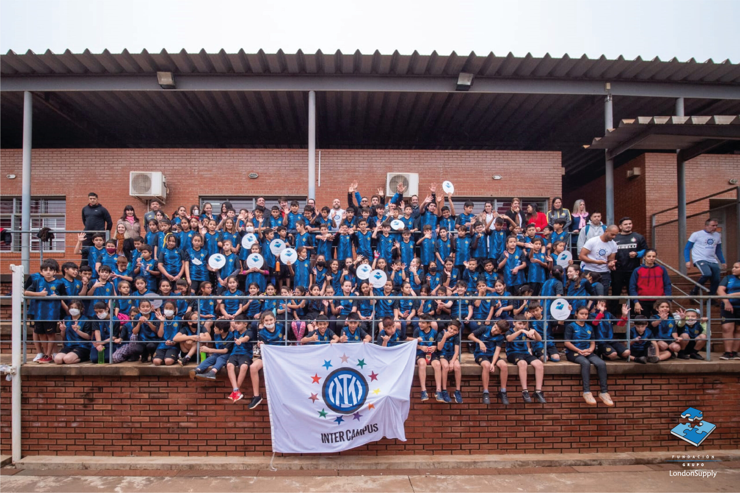 Niños de Iguazú compartieron una jornada con los jugadores del Inter de Milan