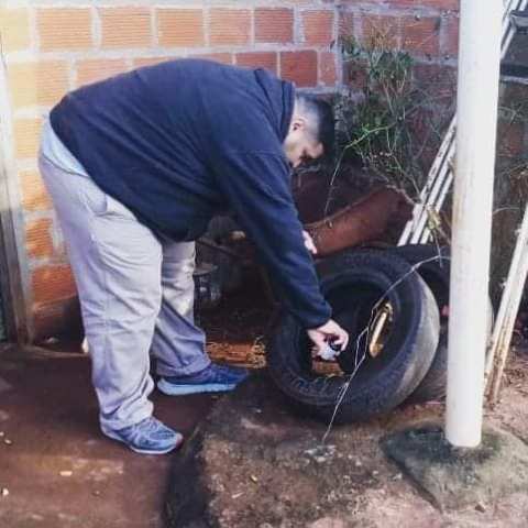 Operativo LIRAa en Puerto Esperanza y Wanda