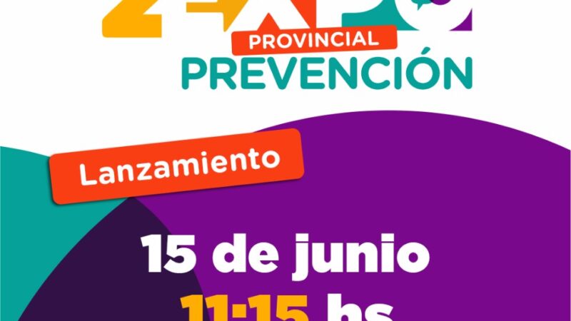 Lanzamiento de la 2º Expo Prevención de Consumos Problemáticos y Adicciones 2022