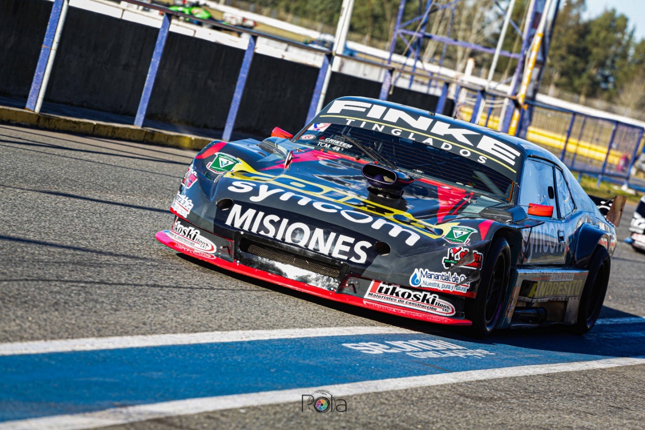Bundziak se ubicó 3° en los ensayos del TC Mouras en La Plata
