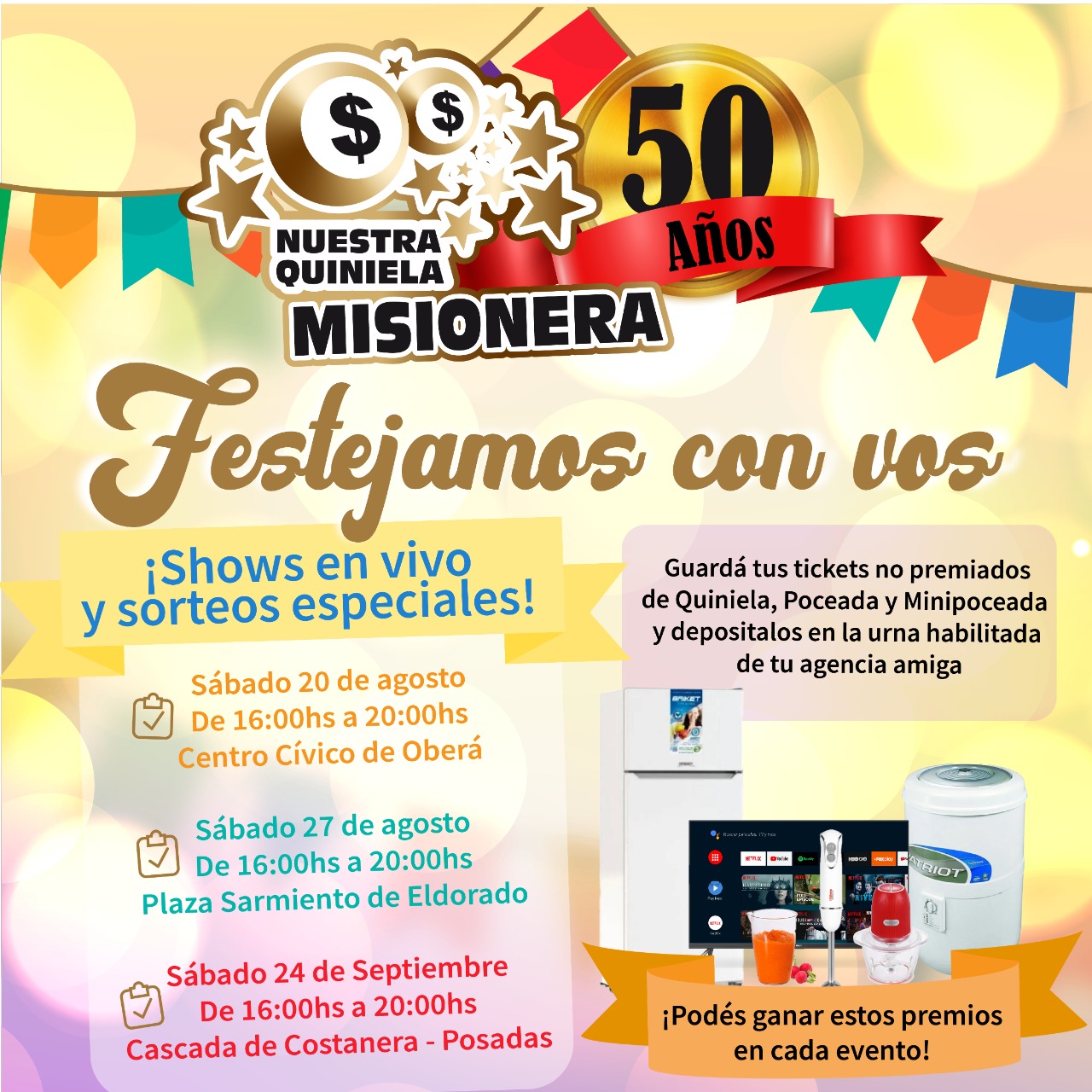 50 aniversario de la Quiniela Misionera
