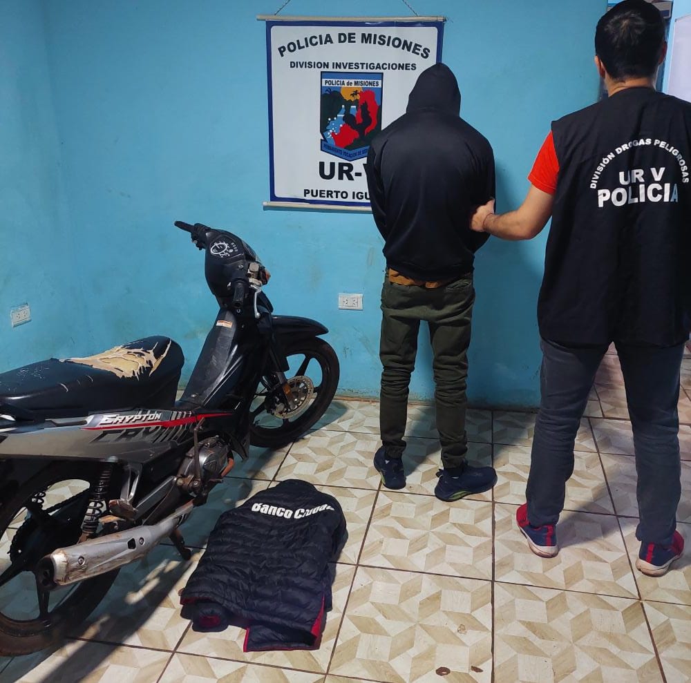 Atraparon a un joven buscado por un robo ocurrido en Iguazú