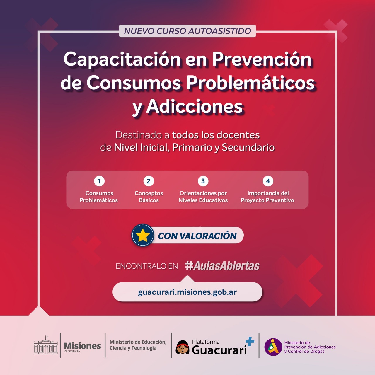 Prevención de consumos problemáticos y adicciones en la escuela