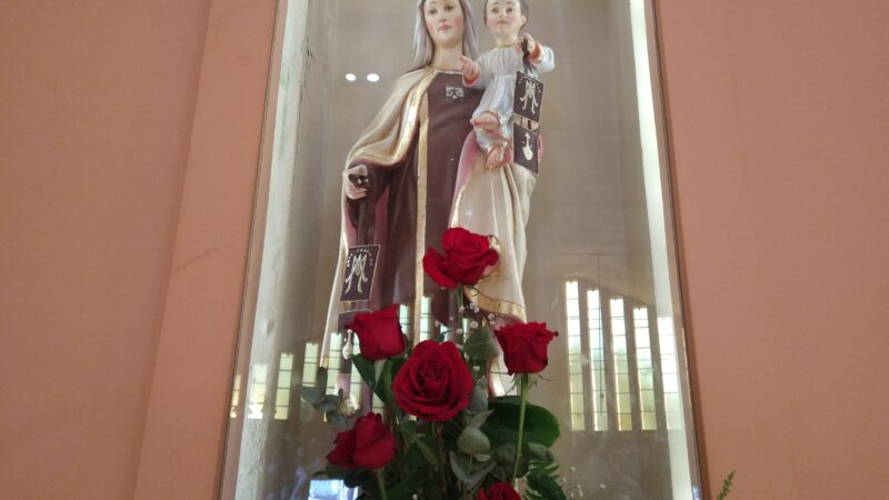 En honor a la hija de Balbino Brañas la Virgen del Carmen se transformó en la patrona de Iguazú