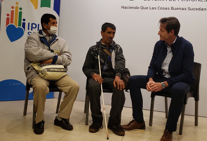 Valiente podrá manejarse con autonomía, gracias a elementos donados por el IPLyC SE