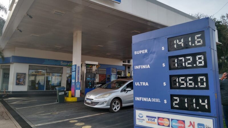 Nuevo golpe al bolsillo: aumentó el precio de la nafta en Iguazú