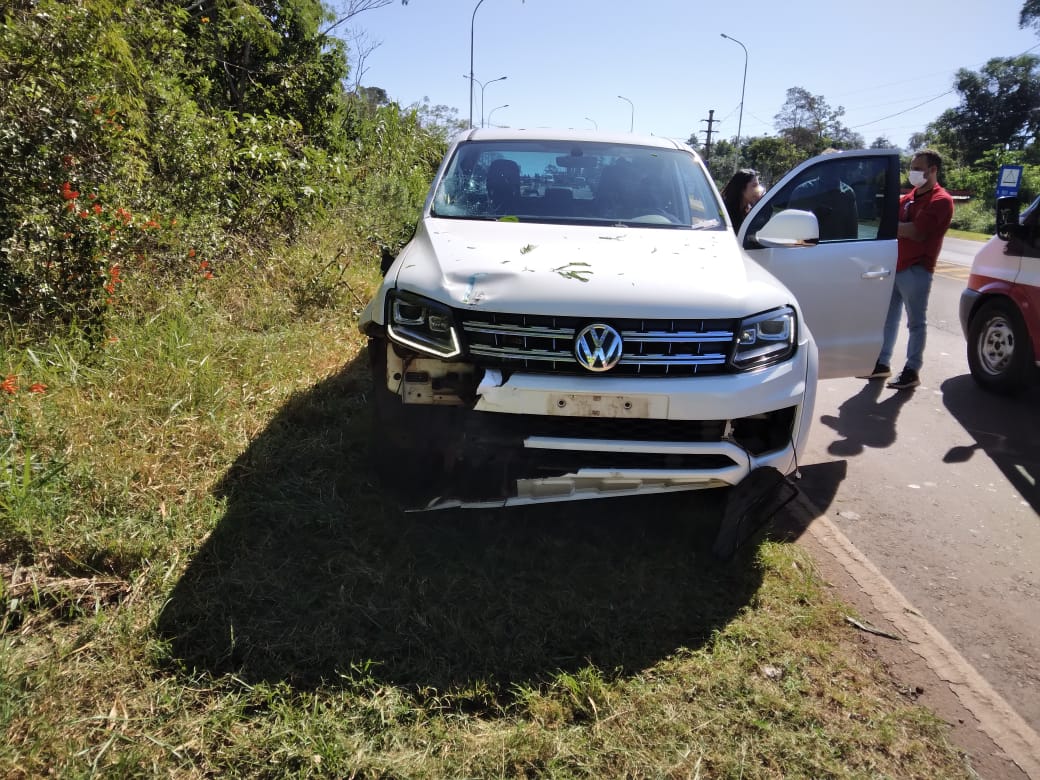Joven motociclista resulto con heridas graves tras un siniestro vial