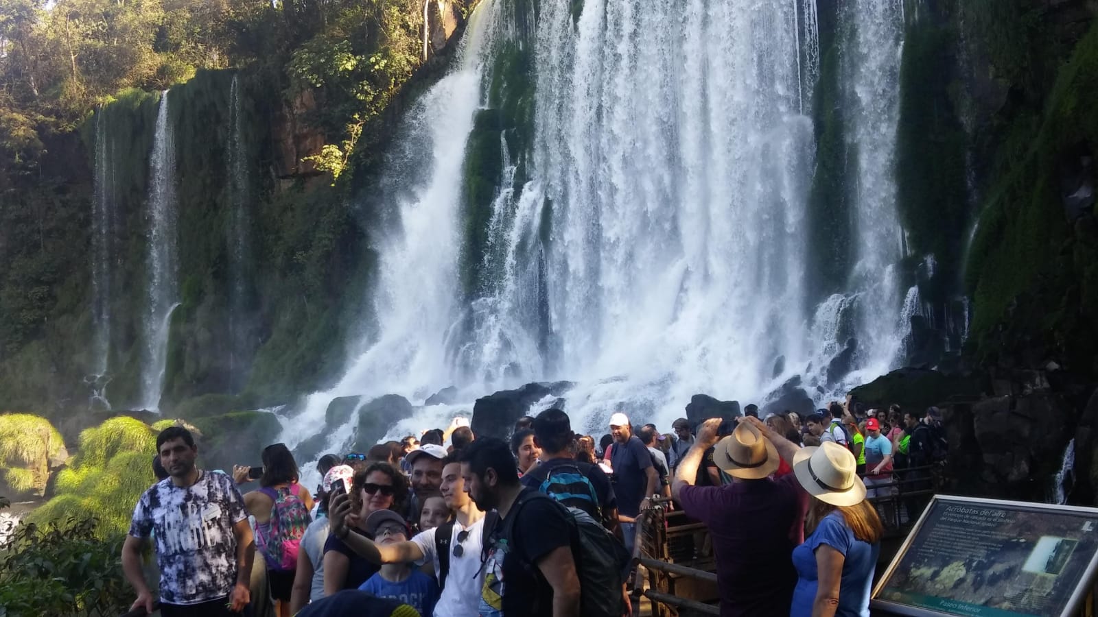 Más 110.000 turistas visitaron Cataratas en lo que va del mes de julio