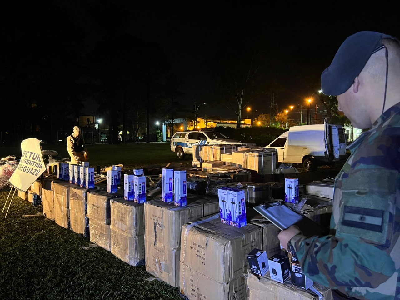 Incautaron mercadería de contrabando por mas de 21 millones en Santa Rosa