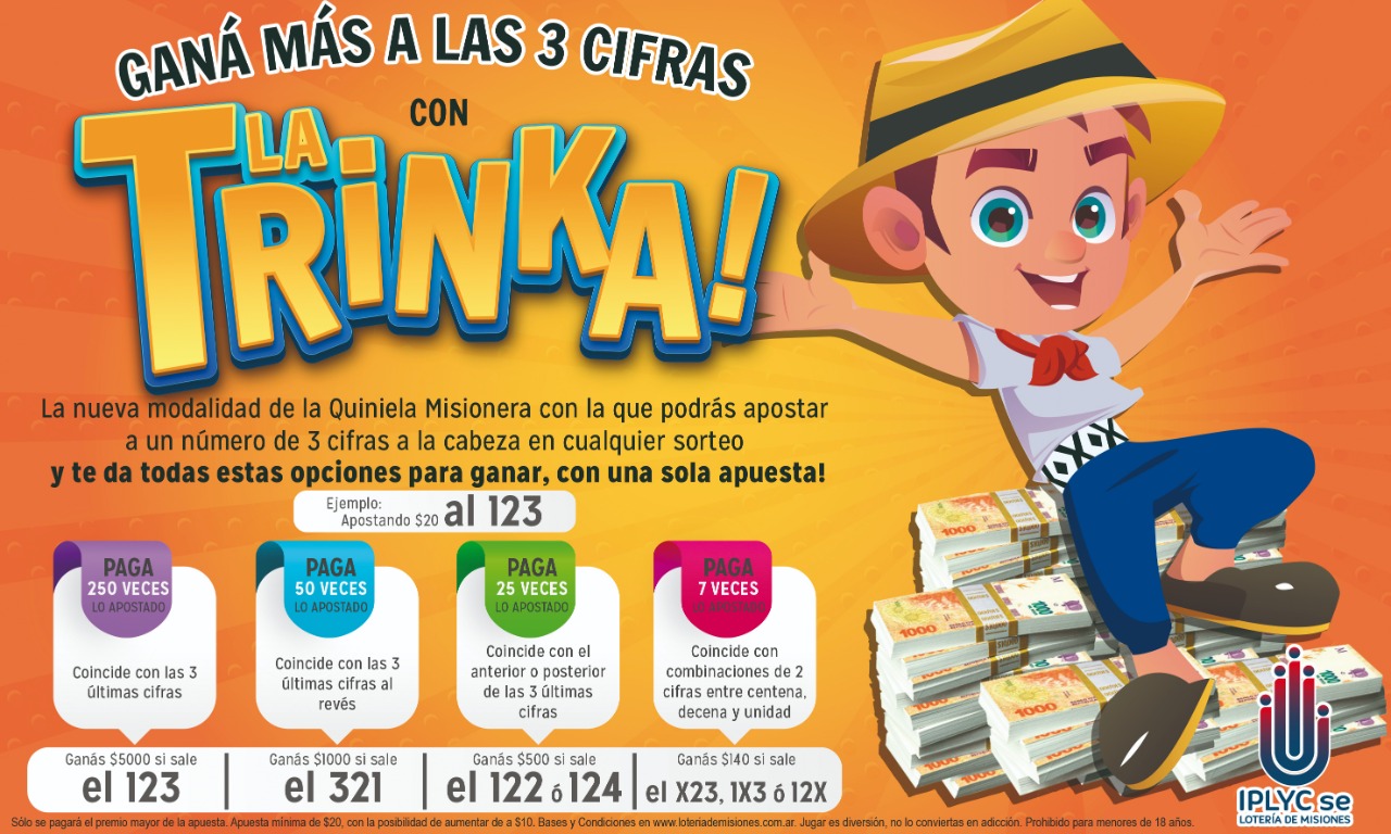 Llega “La Trinka” de la Quiniela