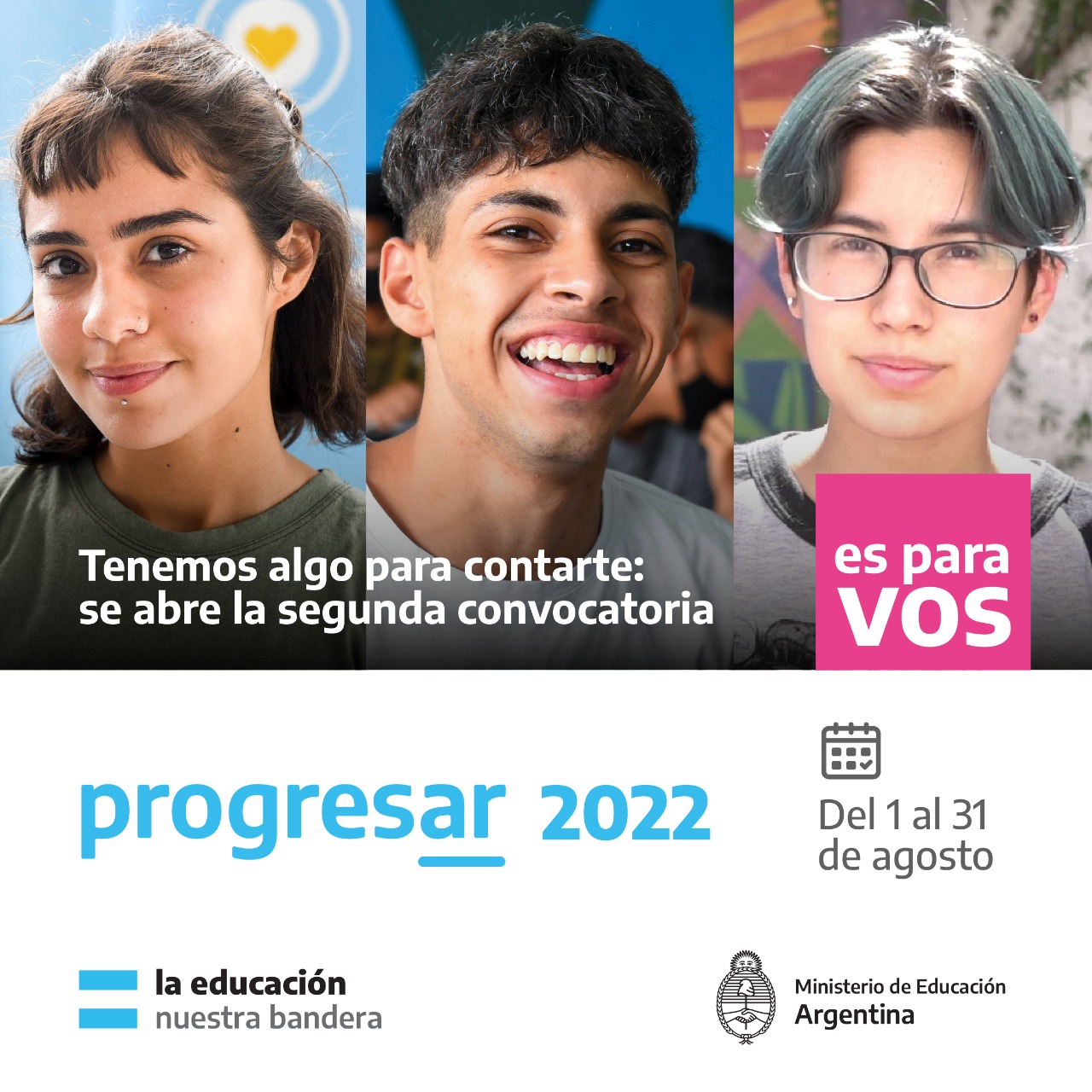 Están abiertas las inscripciones al segundo llamado de las becas PROGRESAR
