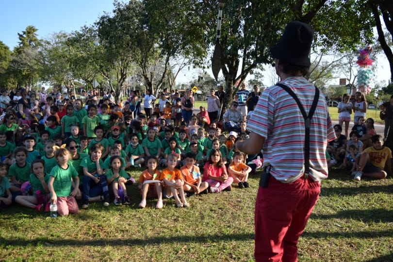 Gurises felices celebraron el día del niño en Wanda y Capioví
