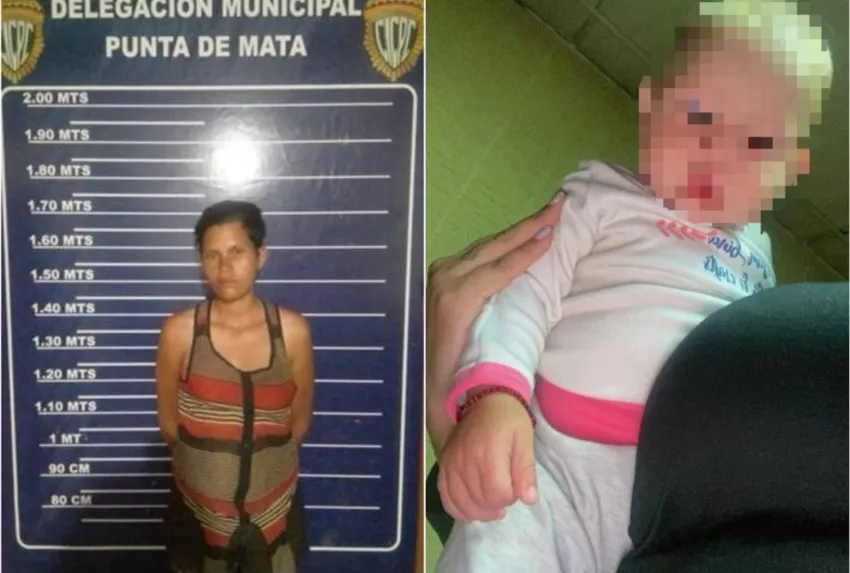 Intentó vender a su hija de 8 meses para pagar un viaje y fue detenida