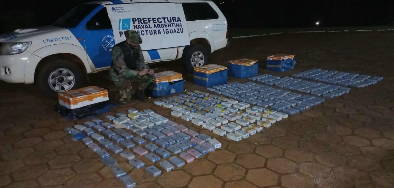 Prefectura incautó un cargamento millonario de contrabando en Puerto Iguazú