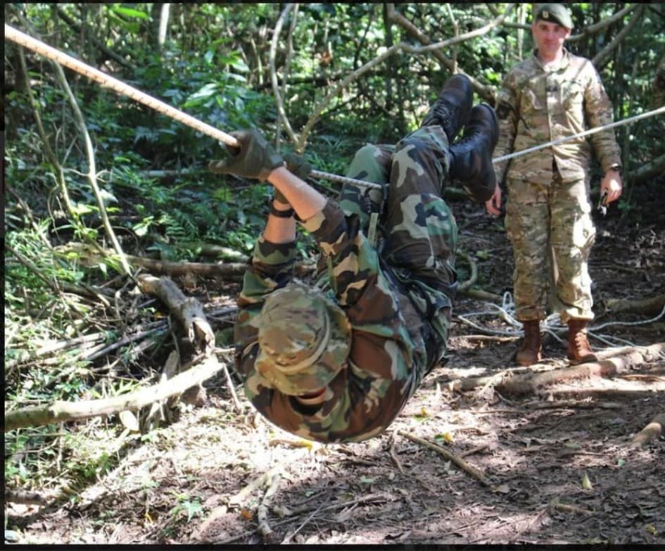 Policía culminó con éxito el curso de supervivencia en sector de montes