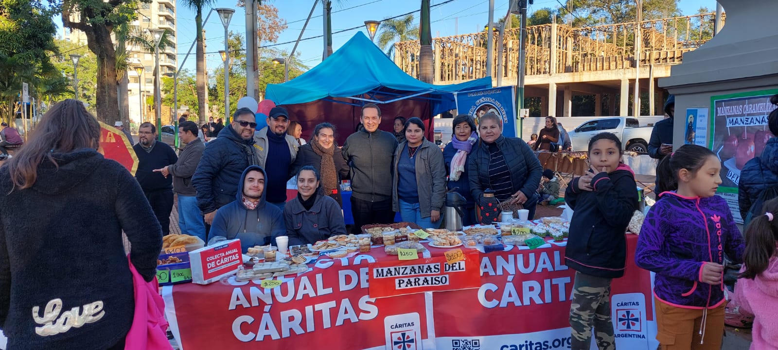 Cifra récord en la colecta anual de cáritas de la Diócesis de Iguazú recaudaron más de 2.4 millones