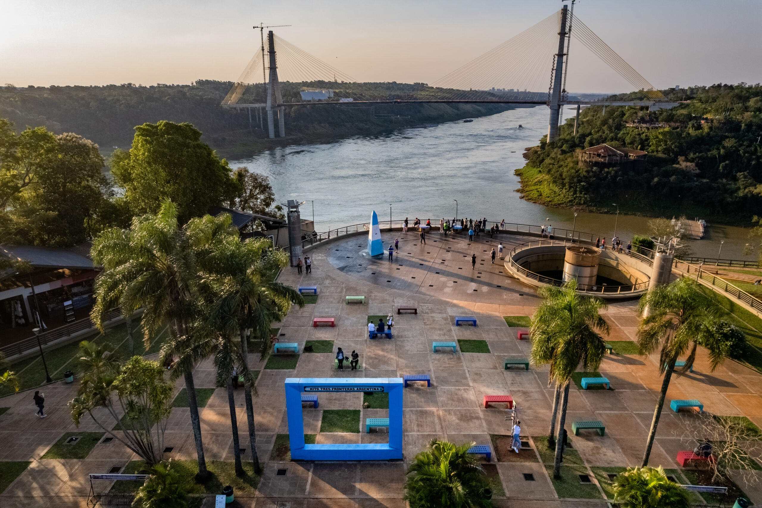 Trabajan en la coordinación del transporte urbano de pasajeros entre Puerto Iguazú y Presidente Franco