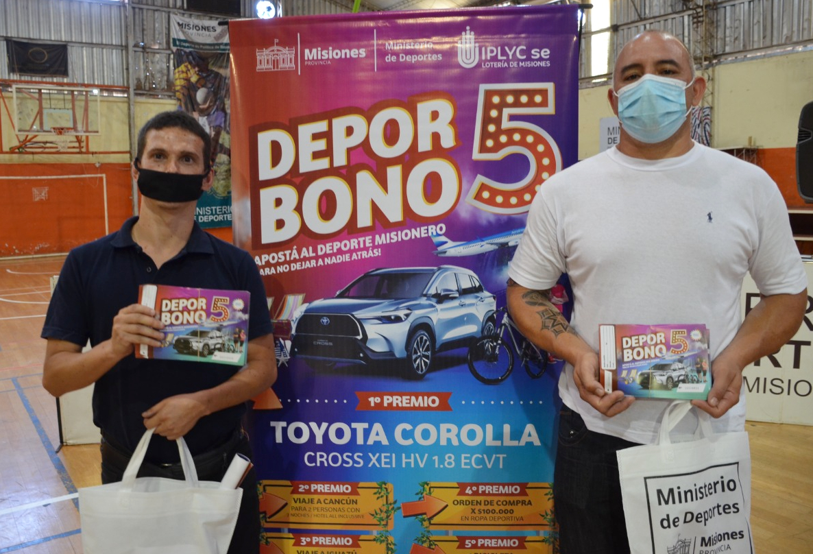 El próximo sábado será el sorteo del Deporbono 5