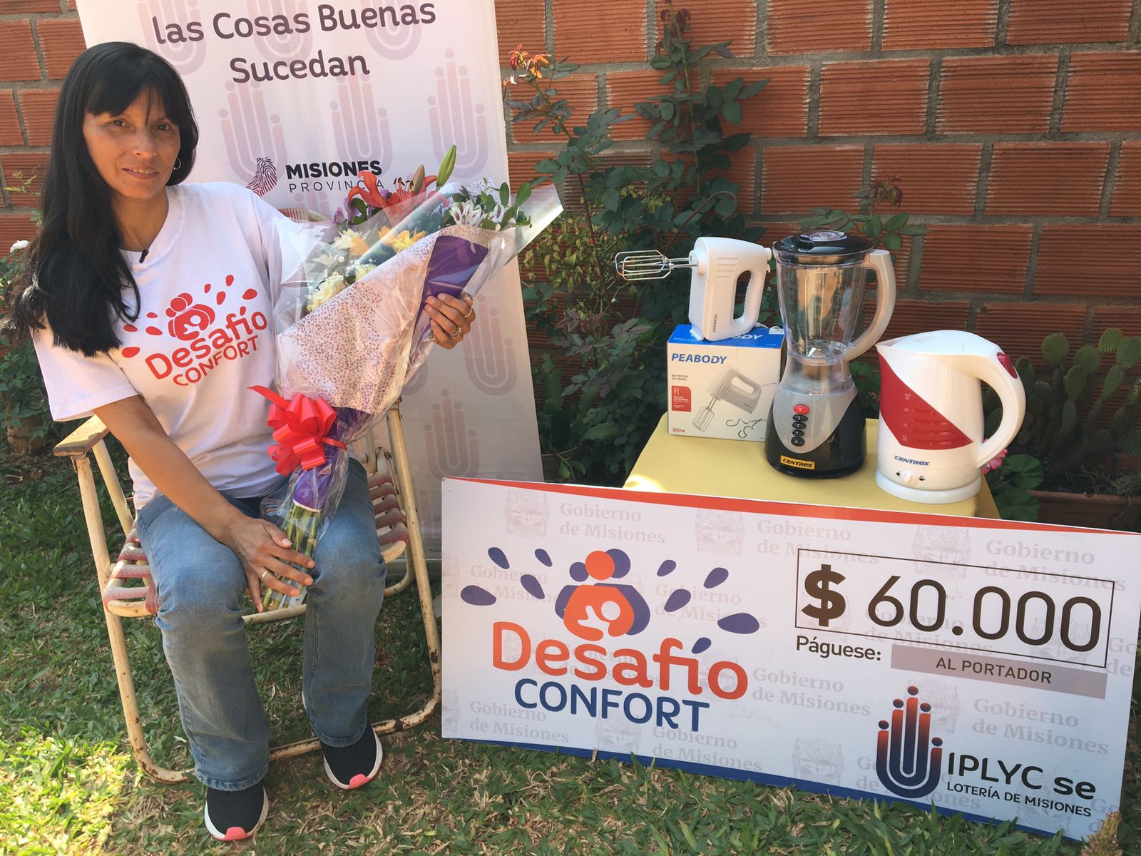 “Necesitaba un mimo así”, dijo la ganadora de Desafío Confort