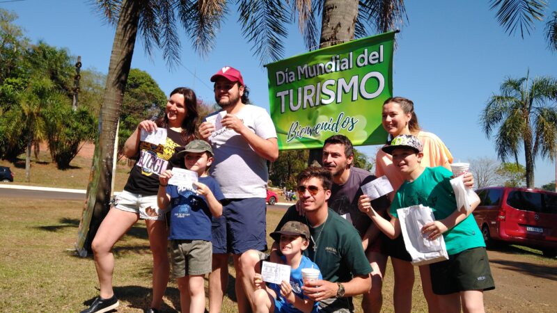 Día Mundial del Turismo: Este martes agasajaran a los turistas que arriben a Iguazú
