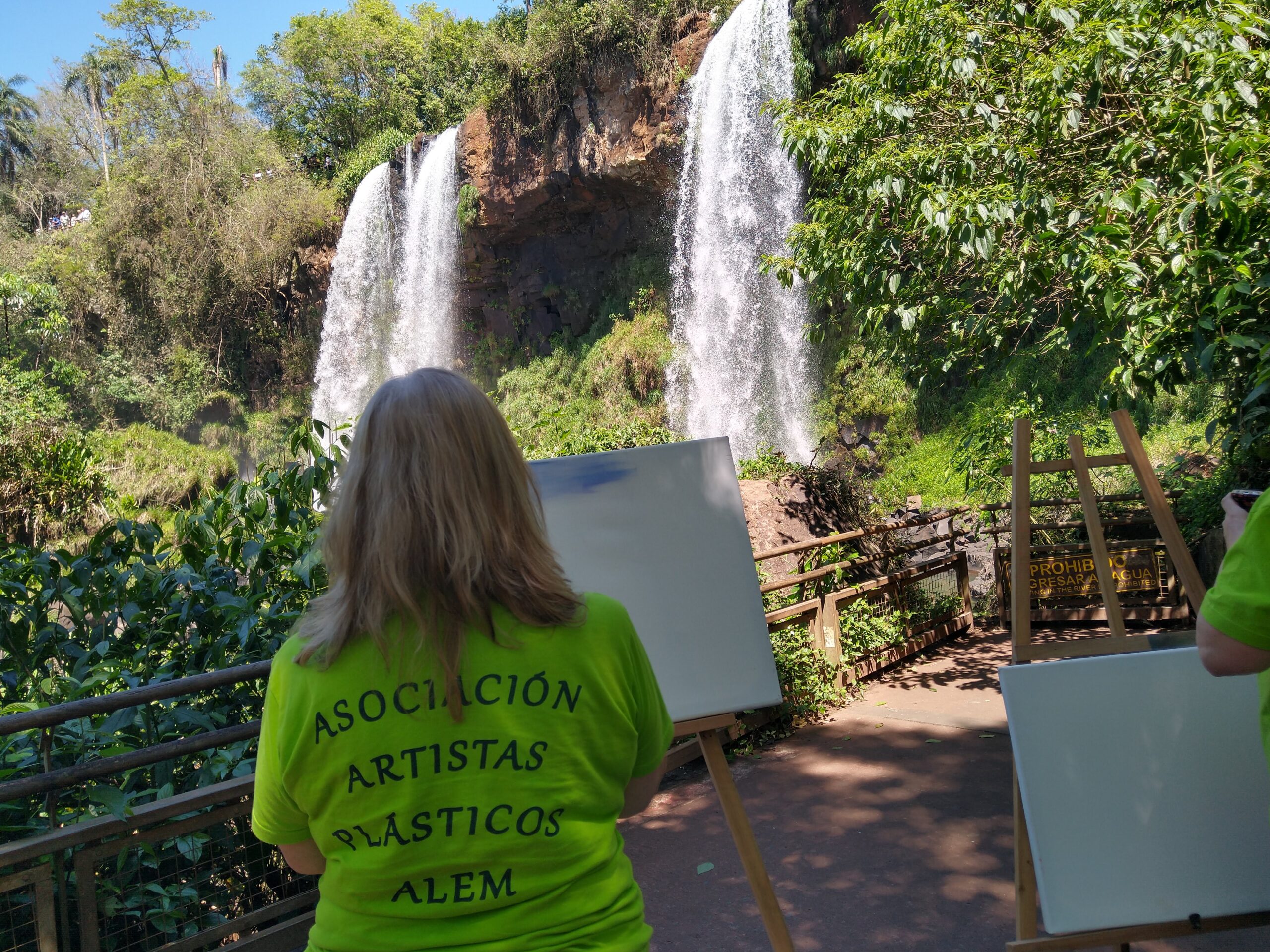 Vuelve “Cataratas en Colores” el concurso que convoca a artistas a pintar en el Parque Nacional Iguazú